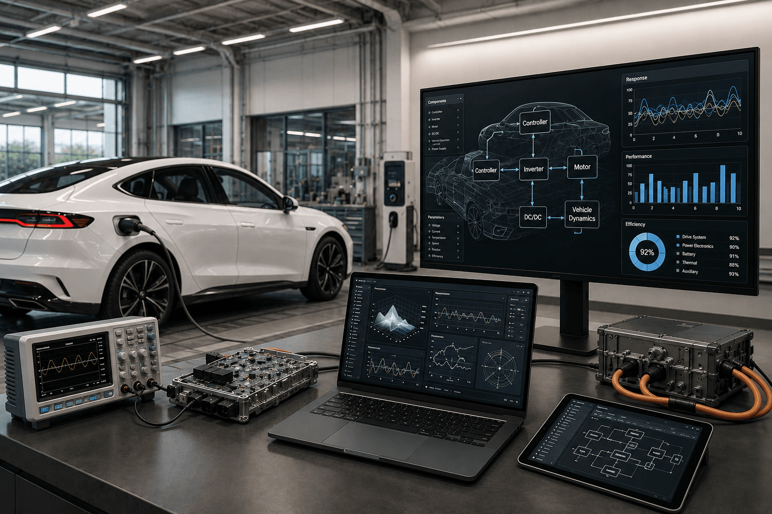 Nonlinear Control & Electric Vehicle Systems